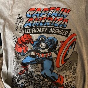 Marvel Gray Graphic Tee
